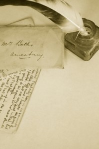 Hand-written letter