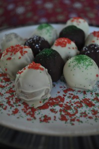 Spiced Sugar Cookie Truffles